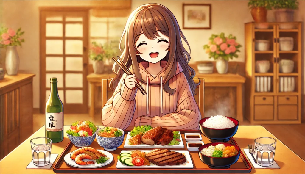 栄養満点な女の子